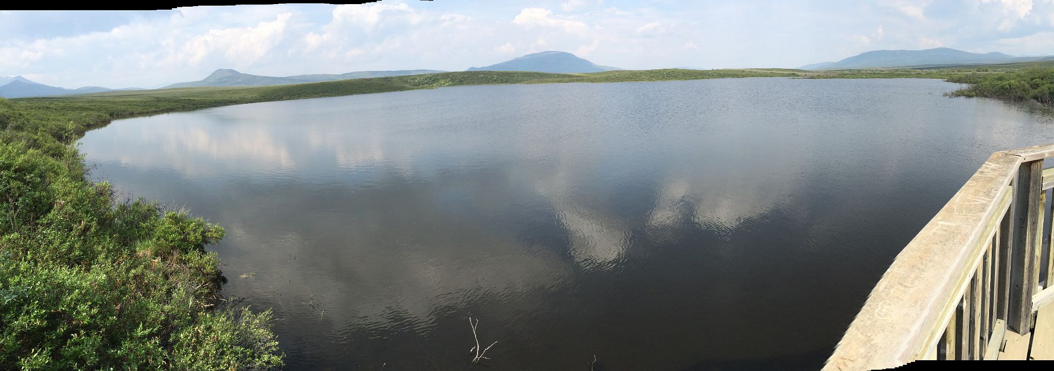 19C Two Moose Lake In Tombstone Park Yukon